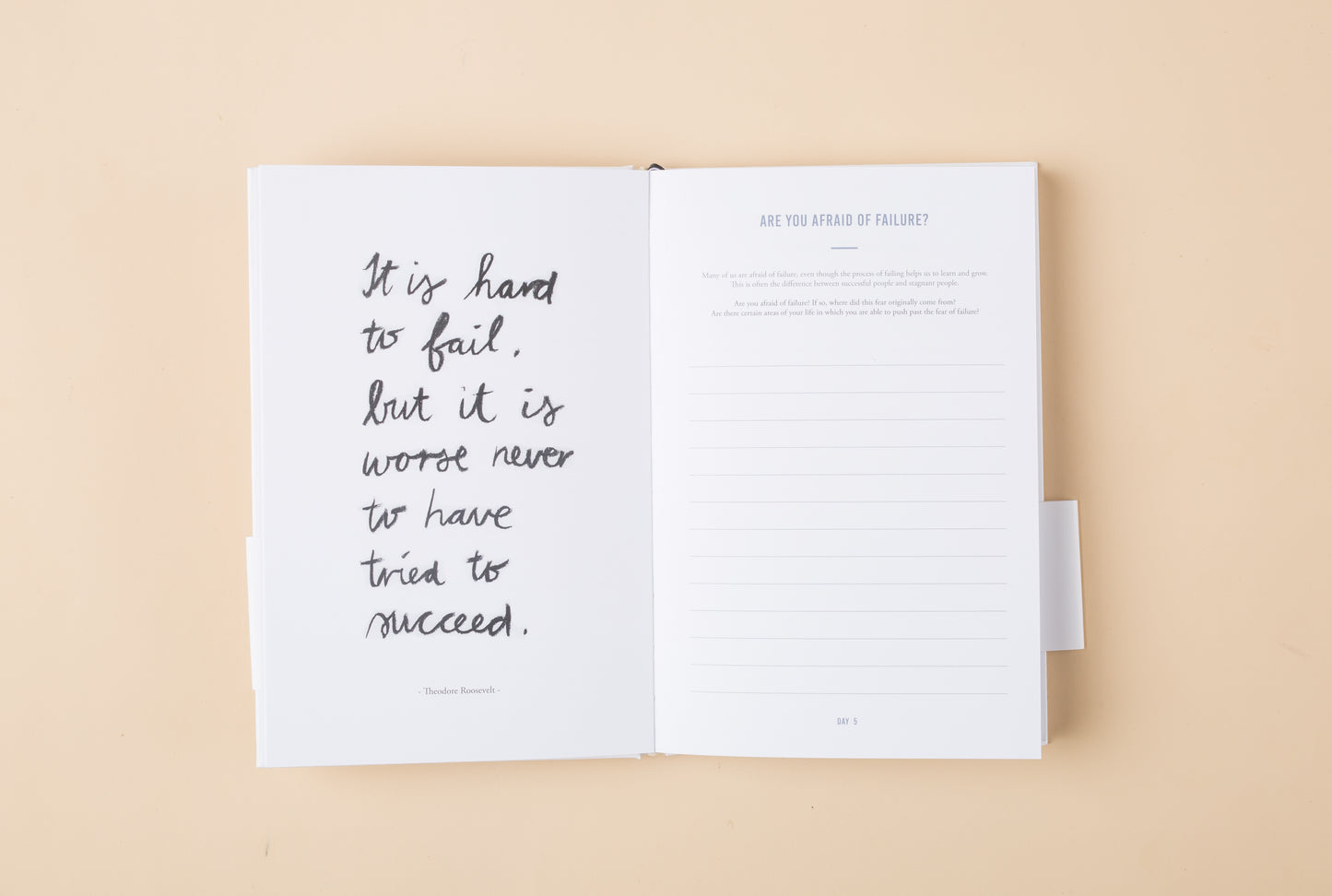 Custom Growth Mindset Journal