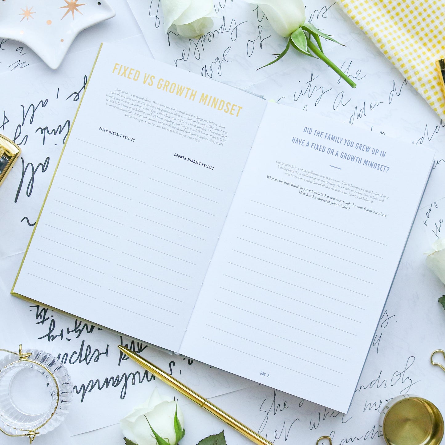 Custom Growth Mindset Journal