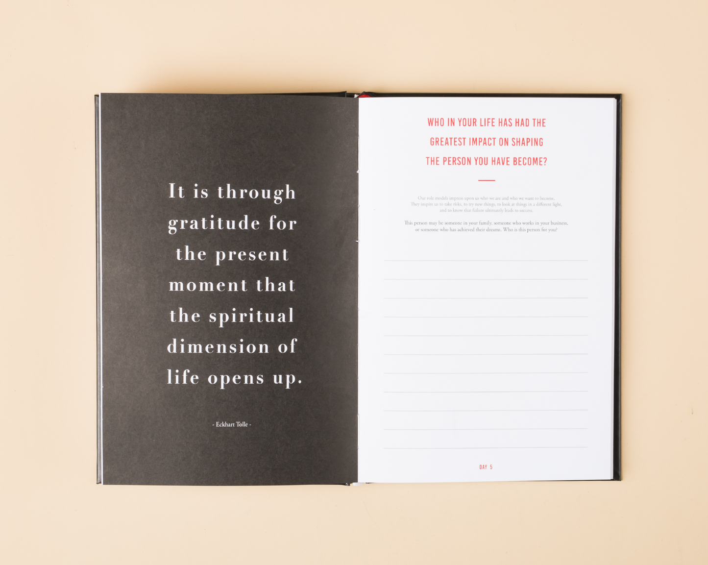 Custom Gratitude Journal