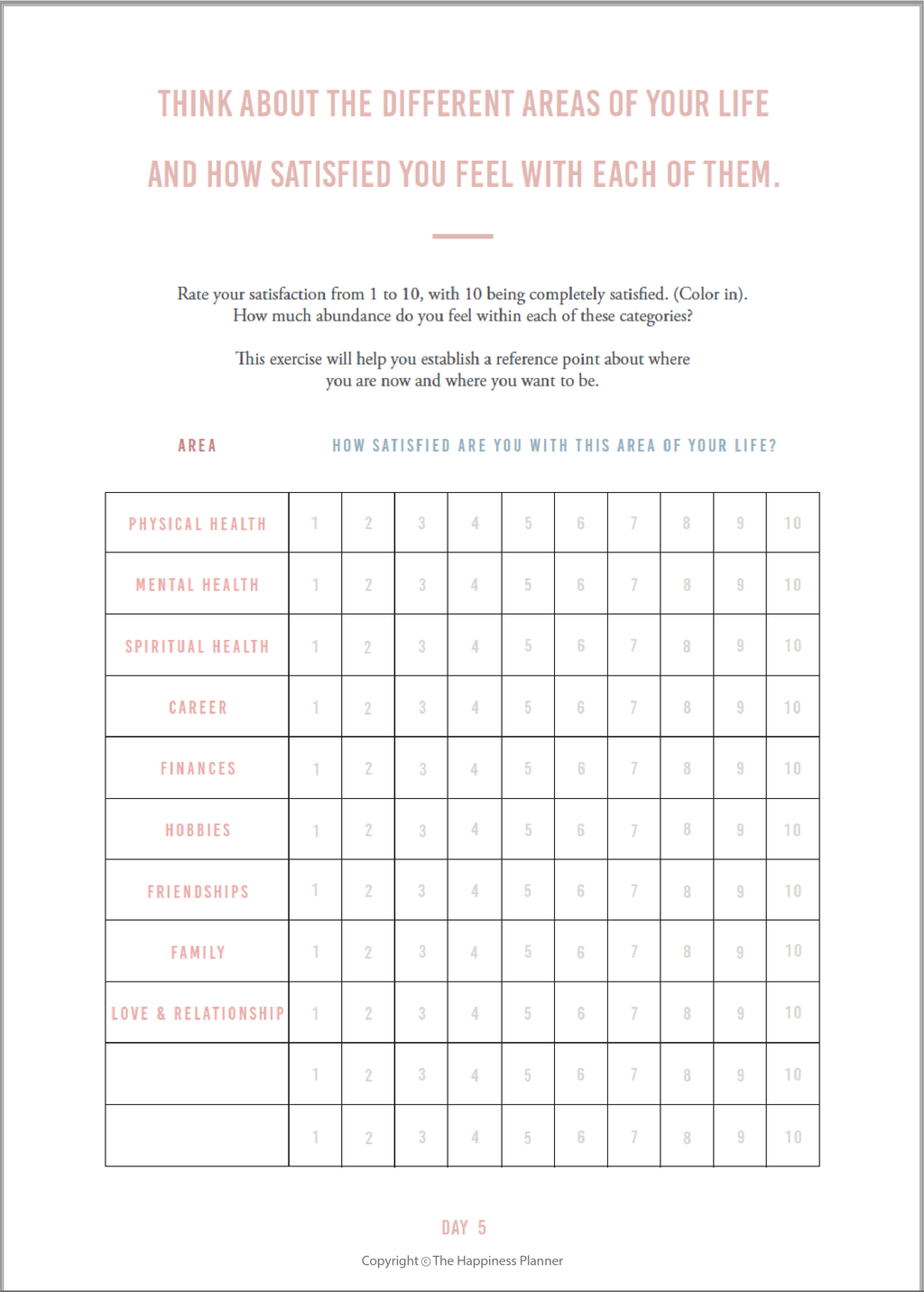 Custom Abundance Journal