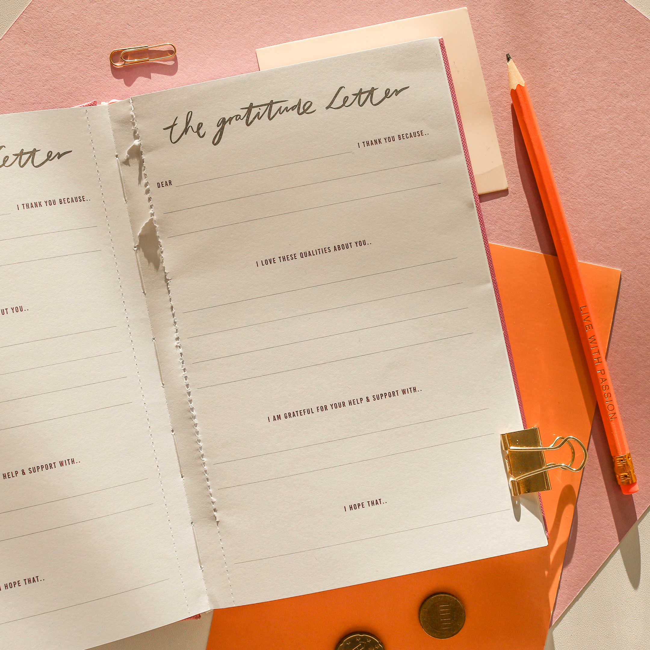 Custom Gratitude Journal