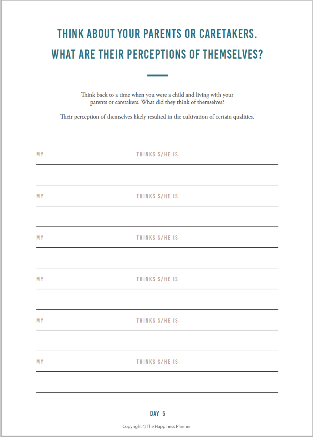 Custom Abundance Journal