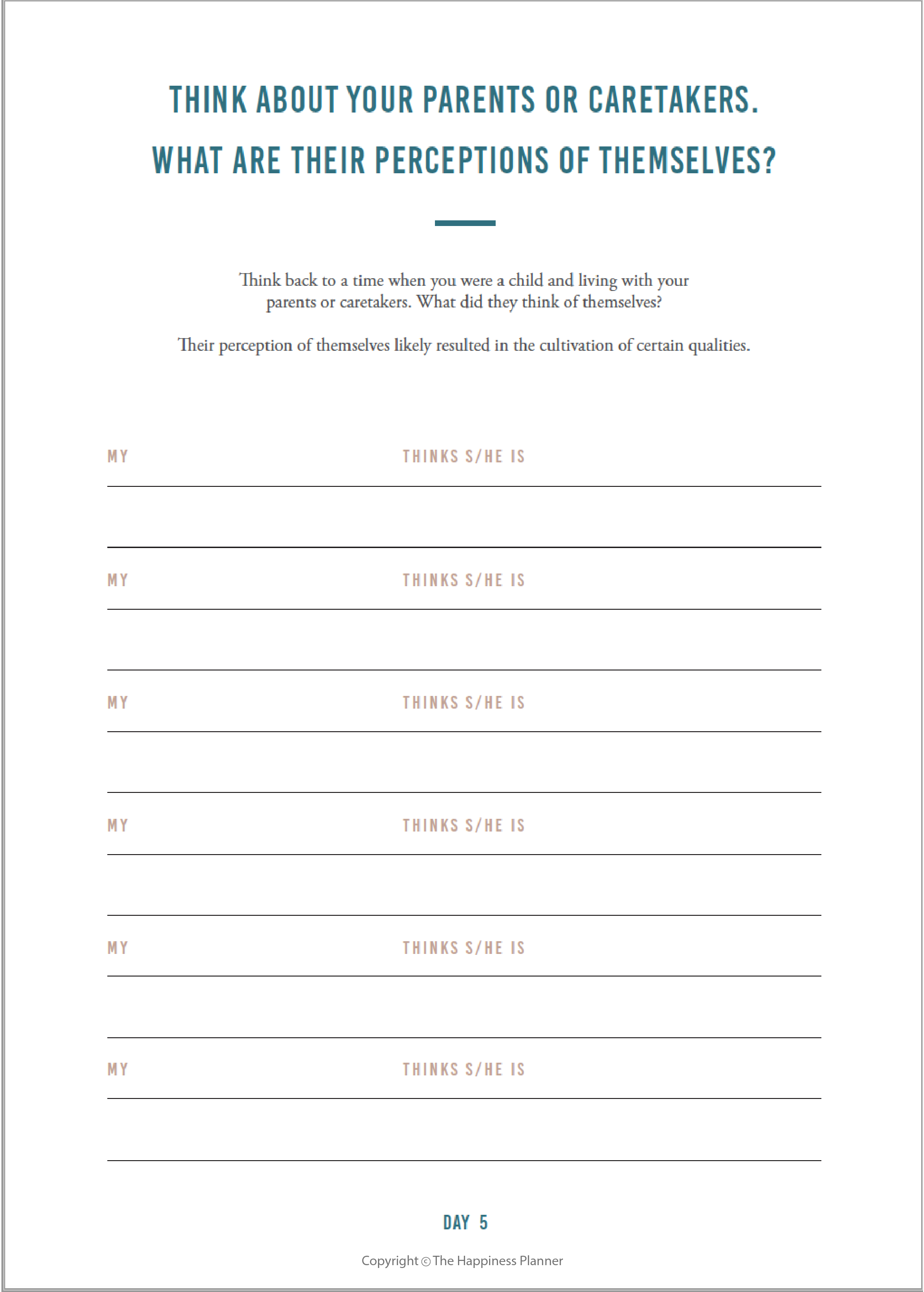 Custom Abundance Journal