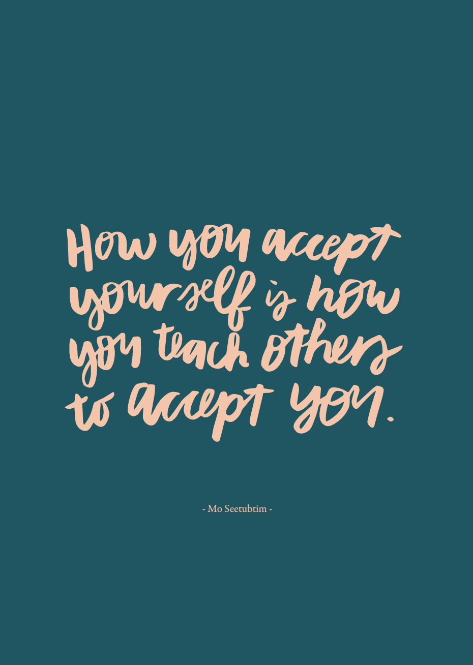 Custom Self-Acceptance Journal