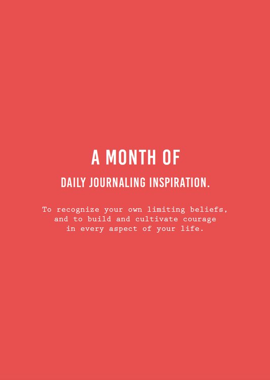 Custom Courage Journal