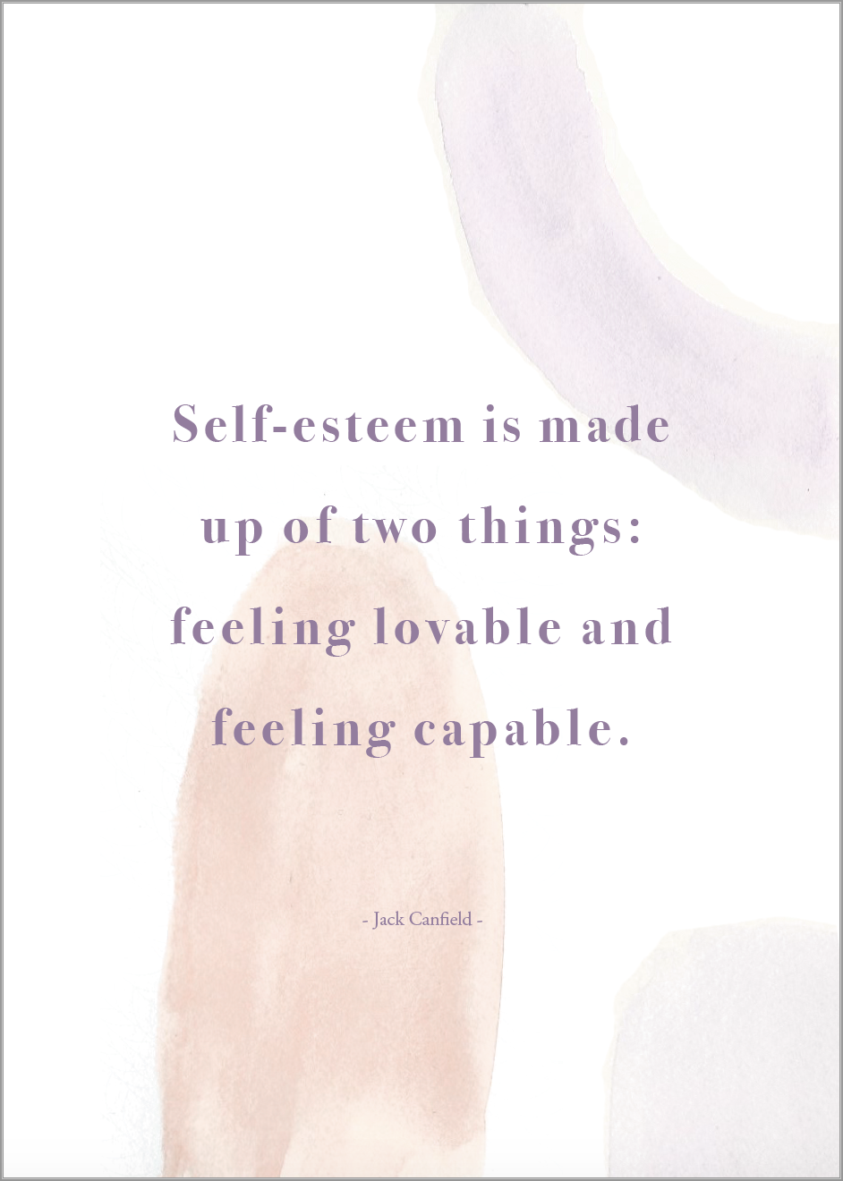Custom Self-Esteem Journal