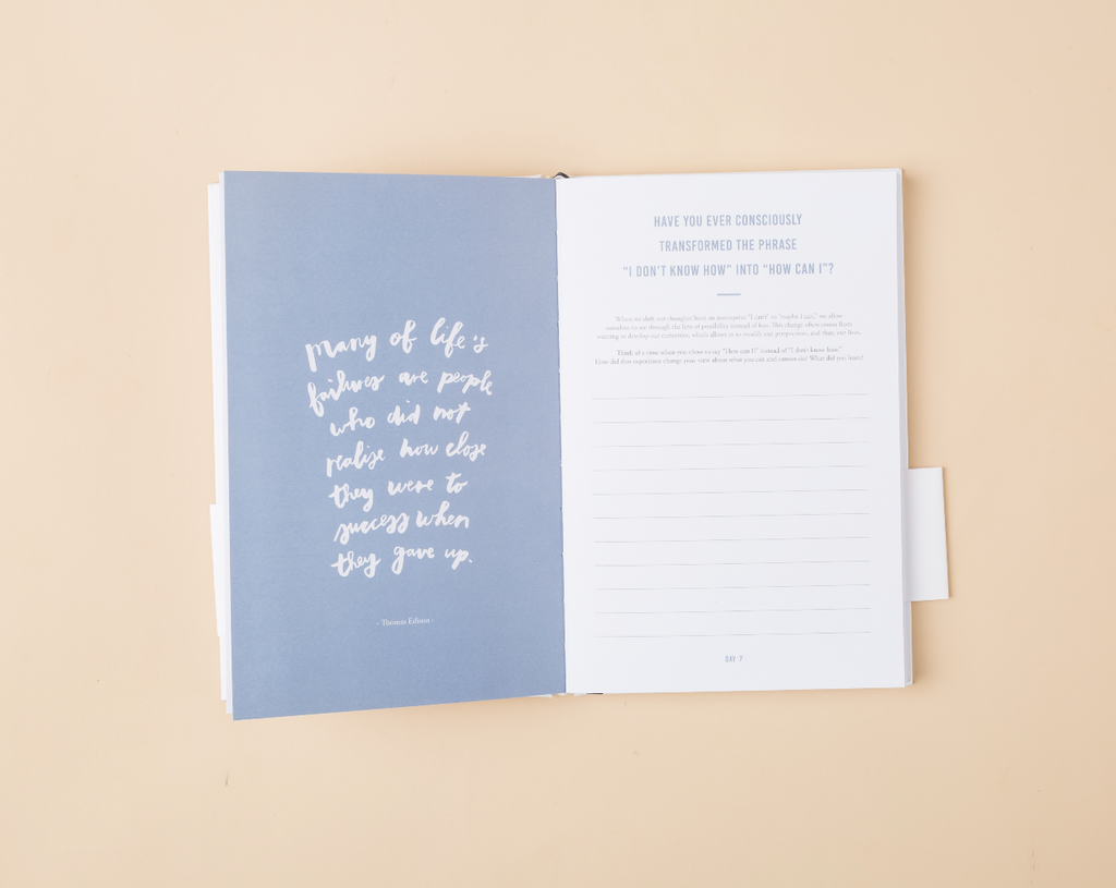Custom Growth Mindset Journal