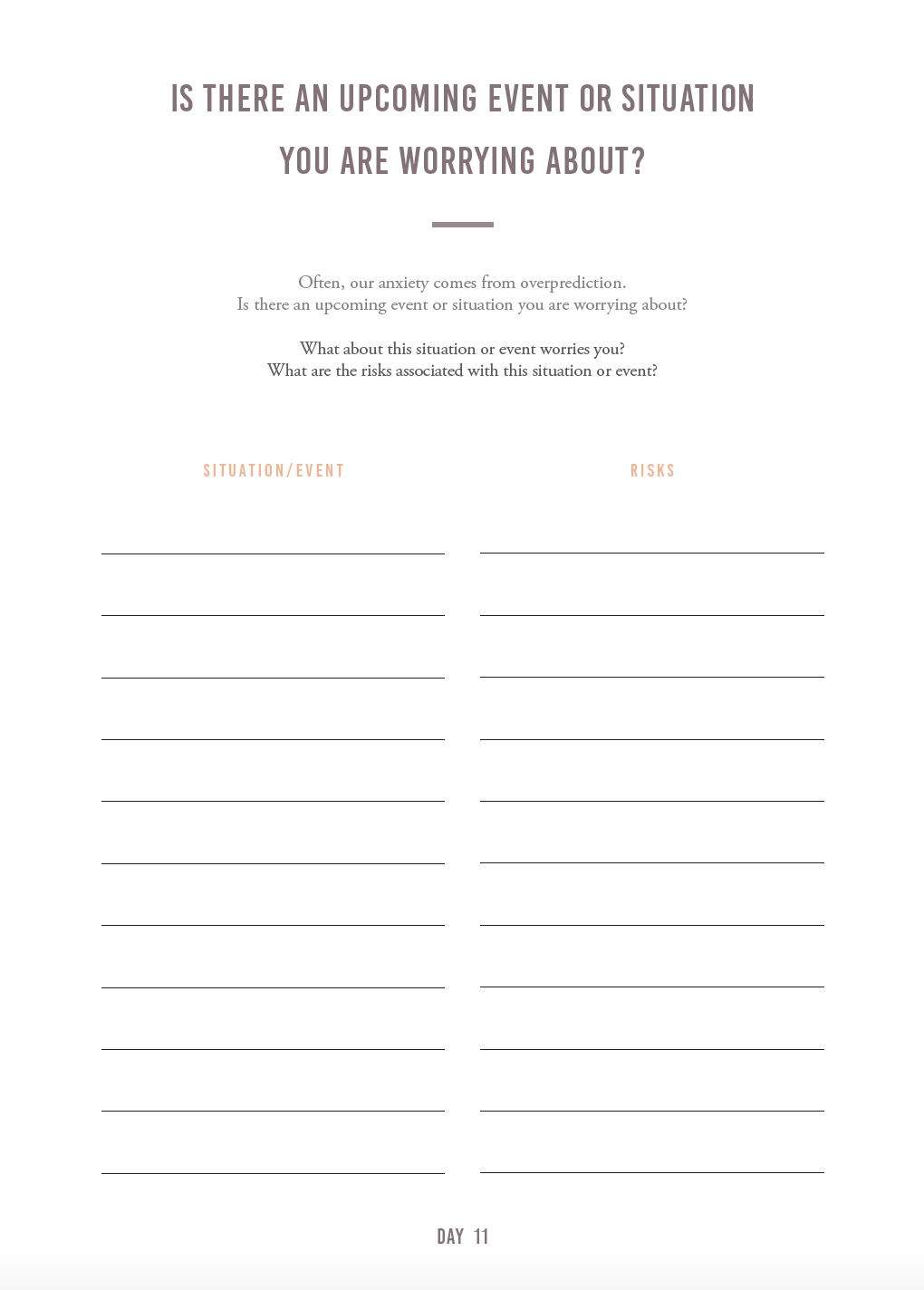 Explore Your Inner World |Anxiety Journal - The Happiness Planner®