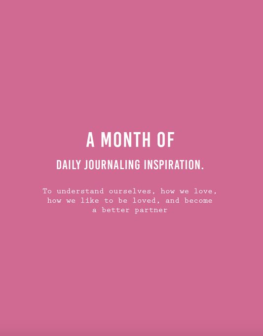 Explore Your Inner World | Love & Relationship Journal - The Happiness Planner®