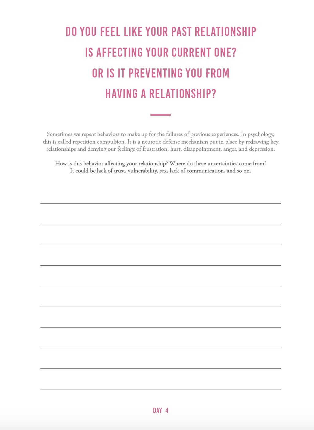 Explore Your Inner World | Love & Relationship Journal - The Happiness Planner®