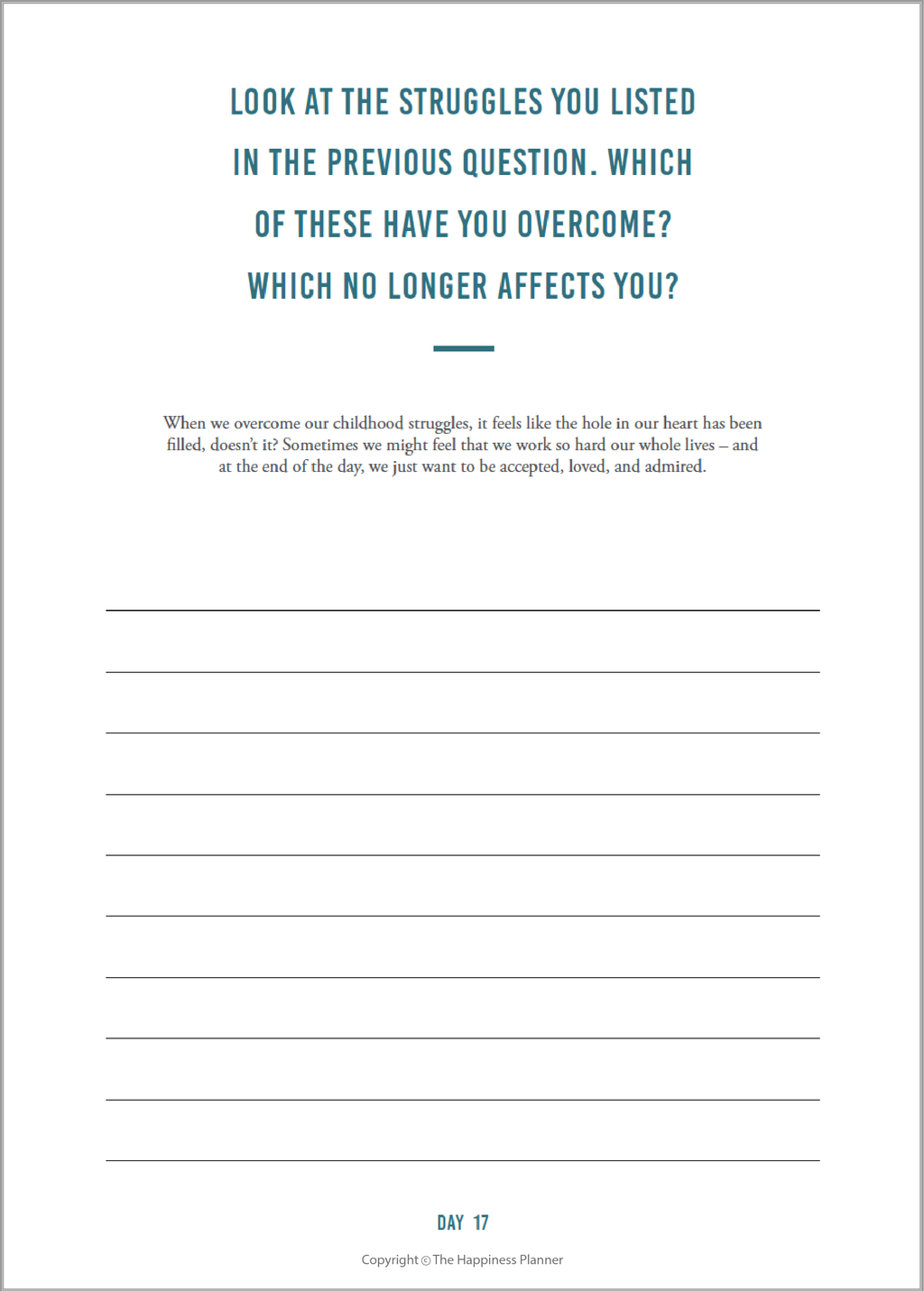 Custom Self-Acceptance Journal