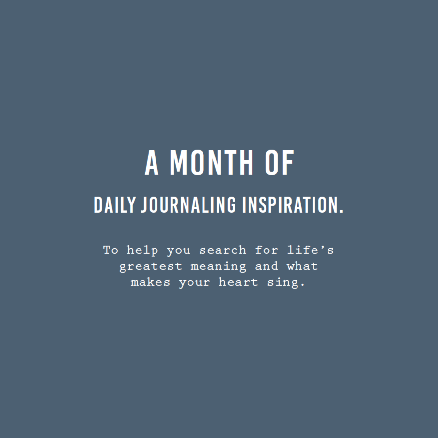 Custom Purpose Journal