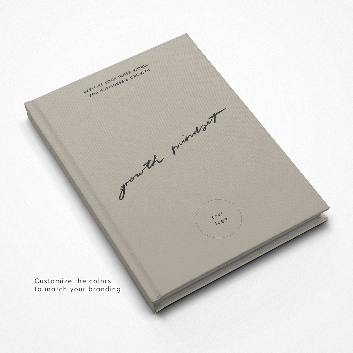 Custom Growth Mindset Journal